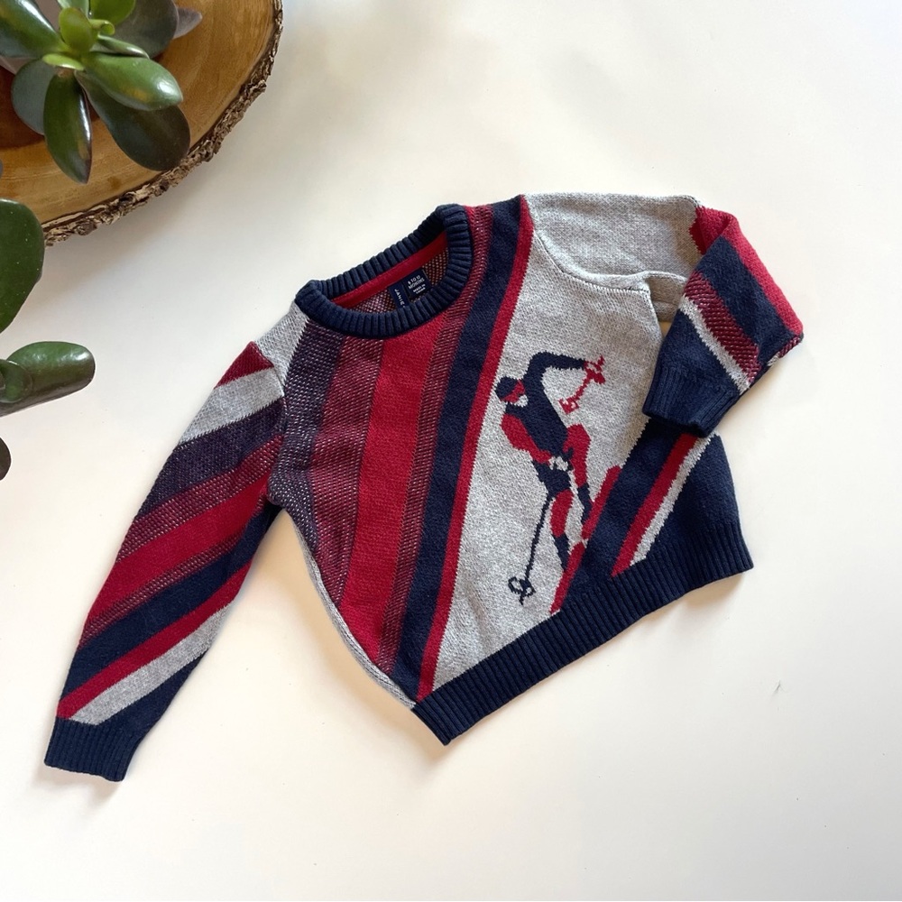 Janie and Jack Ski Season Sweater | 6-12m